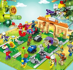 Lego lắp ghép mô hình Plant Vs Zombie - JX 9008
