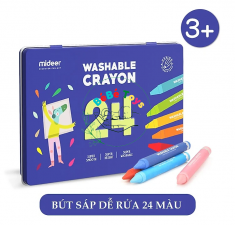 Bút Sáp Màu washable crayon-MD4116(24 Màu)