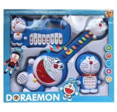 Bộ Đồ Chơi Đàn, Điện Thoại Doraemon 3 in 1 - No.1226