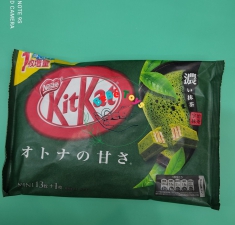 Bánh kitkat trà xanh Nhật Bản bịch MINI 11 gói