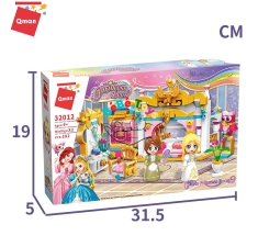 Đồ chơi lắp ráp, xếp hình lego Qman 32012: Căn phòng công chúa - 282 mảnh