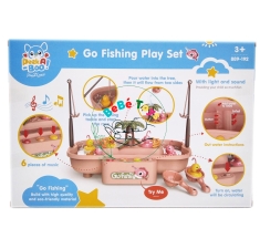 Bộ Đồ Chơi Câu Vịt Có Nhạc Peek A Boo 889-192 - Màu Hồng Cam