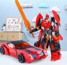 Robot Transformers biến hình xe thể thao Bumblebee L015-74 (Cao 40CM)