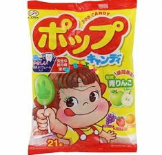 Kẹo mút trái cây Fujiya Pop Candy (21 chiếc)