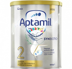 Sữa Aptamil Pro Úc số 2 cho trẻ từ 6-12 tháng tuổi Aptamil Profutura Follow On 900g