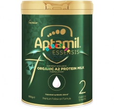 Sữa Aptamil Essensis số 2 cho bé từ 6-12 tháng Organic A2 Protein Follow On Formula 900g