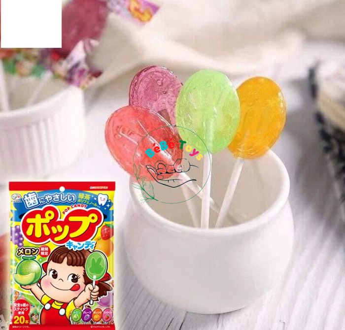 Kẹo mút trái cây Fujiya Pop Candy (21 chiếc)