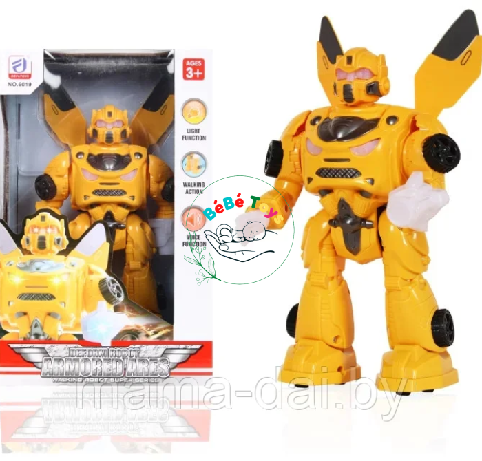 Robot - 6919  Đồ Chơi Với Ánh Sáng Và Âm Thanh Cho Bé