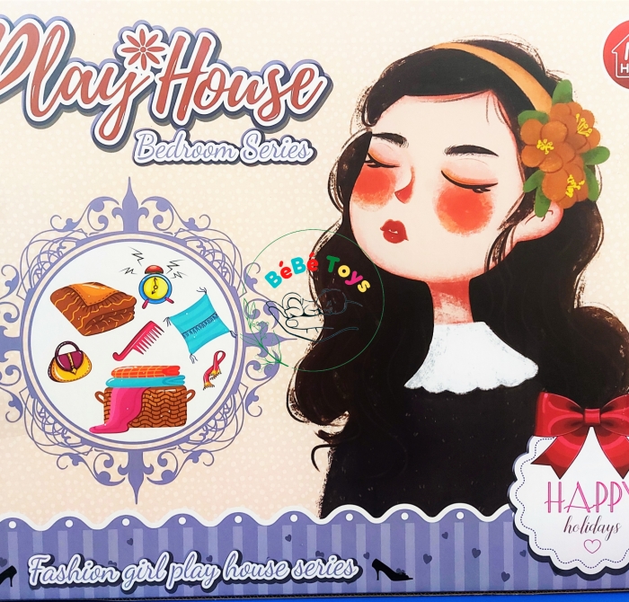 BÚP BÊ KHỚP MẮT THỦY TINH - 68088B