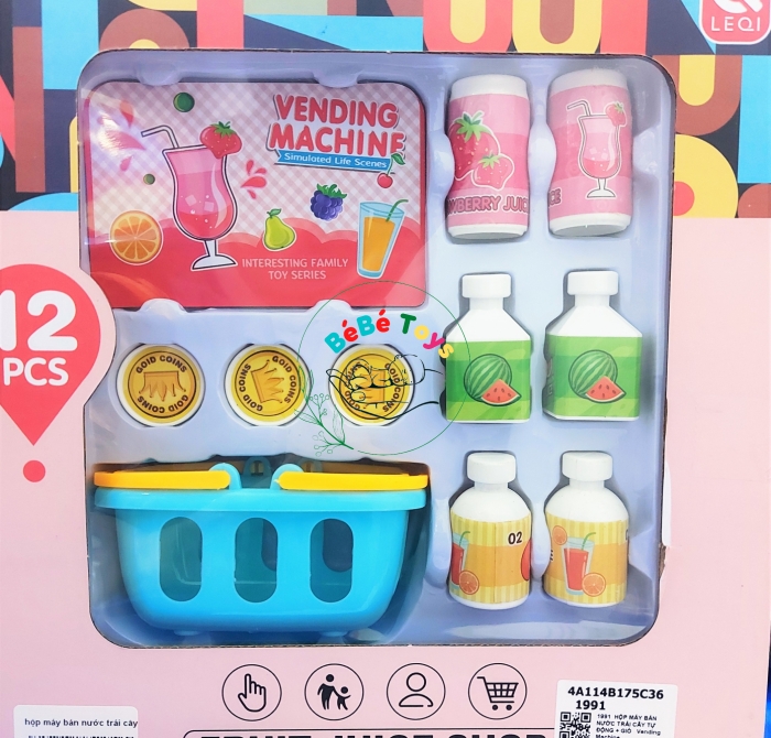 Đồ Chơi Máy Bán Nước Tự Động Mini Dành Cho Bé -1991