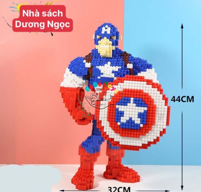 LEGO ĐỘI TRƯỞNG MỸ 45CM- 8608
