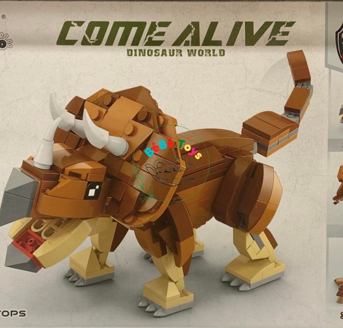 Bộ Lắp Ghép Lego Mô Hình Khủng Long 3 Sừng 3in 1 -  20023