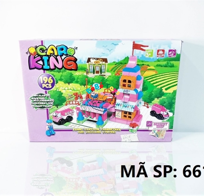 Hộp logo ráp nhà  Car King  -6612B (hộp)