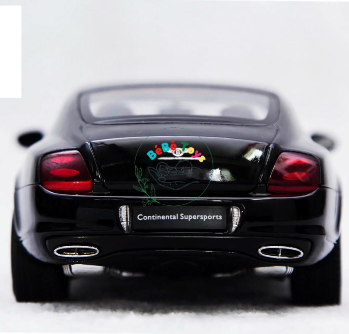 Xe Mô Hình Bentley Continental 1:24 Welly (Đen)