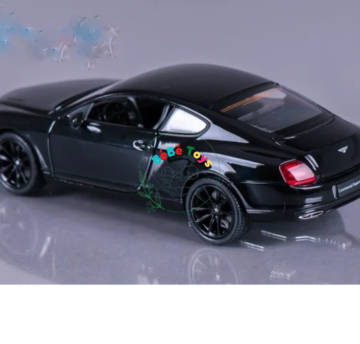 Xe Mô Hình Bentley Continental 1:24 Welly (Đen)