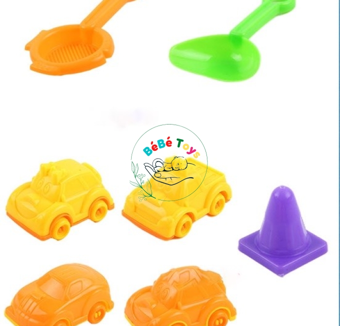 LZY817 ĐỒ CHƠI CÁT ĐỘNG LỰC NHIỀU MÀU - KHUÔN HÌNH ÔTO