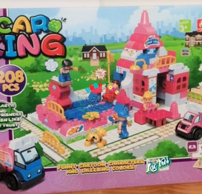 Hộp logo ráp nhà  Car King  -6612B (hộp)
