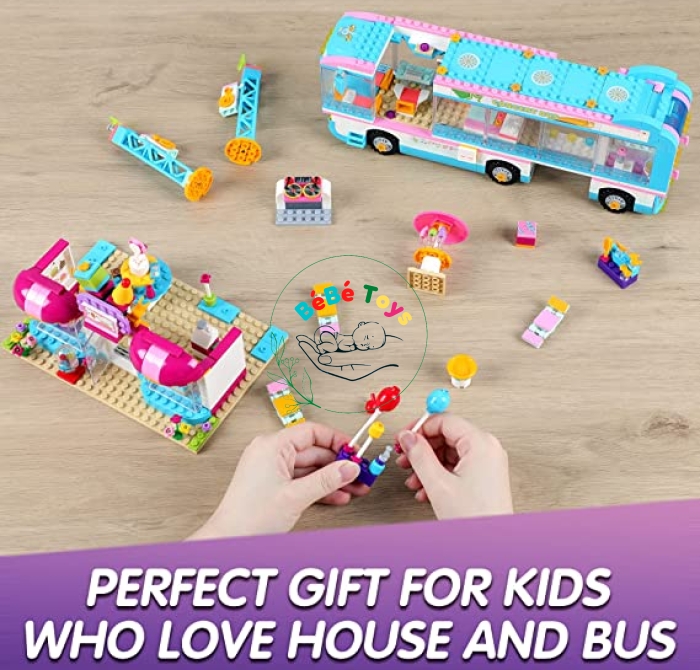 Lego - 9565 Mô Hình Xe Du Lịch Kết Hợp Cầu Trượt 433 Mảnh 