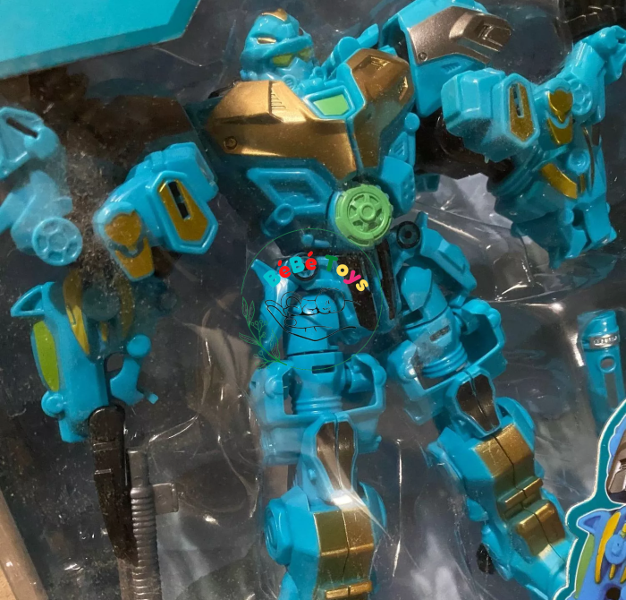 Đồ chơi robot biến hình cực ngầu Steel Beast team 2858