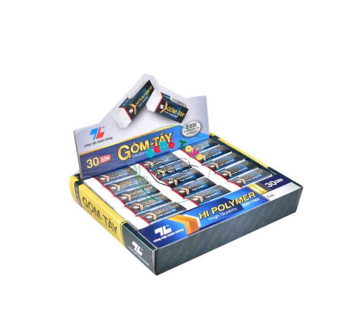 Gôm tẩy xóa chì Thiên Long Hi Polymer E-030