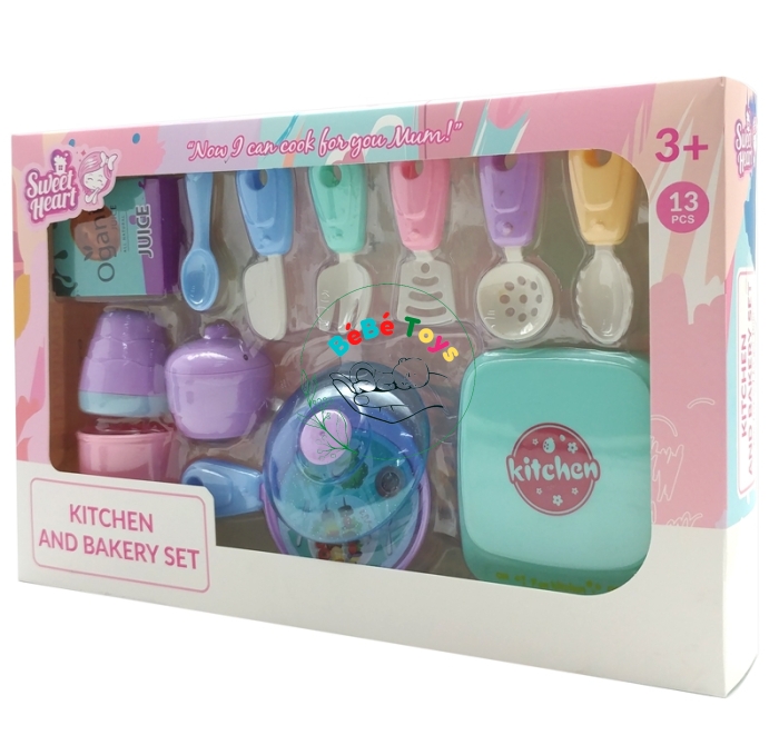 Đồ Chơi Nhà Bếp Mini - Sweet Heart 6861/SH6861 (13 Chi Tiết)