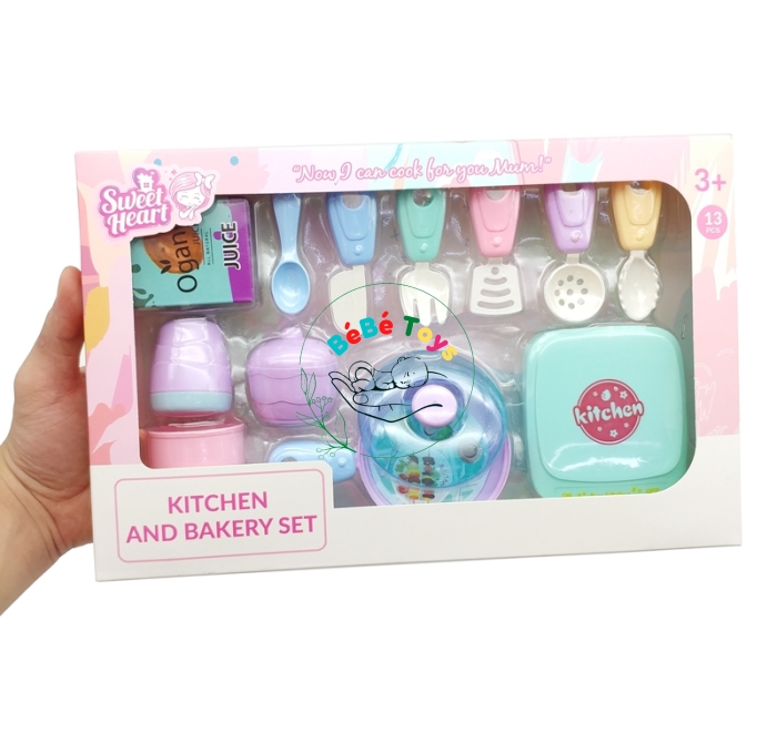 Đồ Chơi Nhà Bếp Mini - Sweet Heart 6861/SH6861 (13 Chi Tiết)