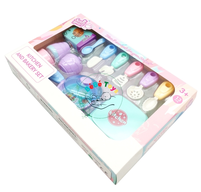 Đồ Chơi Nhà Bếp Mini - Sweet Heart 6861/SH6861 (13 Chi Tiết)