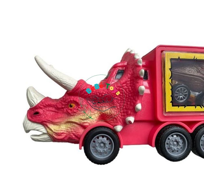 Đồ Chơi Biệt Đội Xe Giải Cứu Khủng Long The Dinos Party 1322A - Màu Đỏ