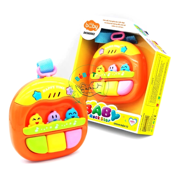 Đồ Chơi Baby Rock Star - Organ Điện Tử - Happy Baby 580002