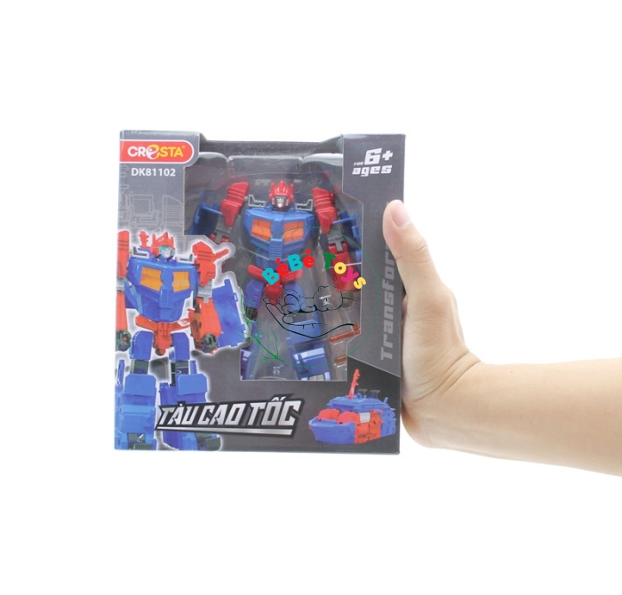 Đồ Chơi Robot Biến Hình Tàu Cao Tốc - Cresta DK81102