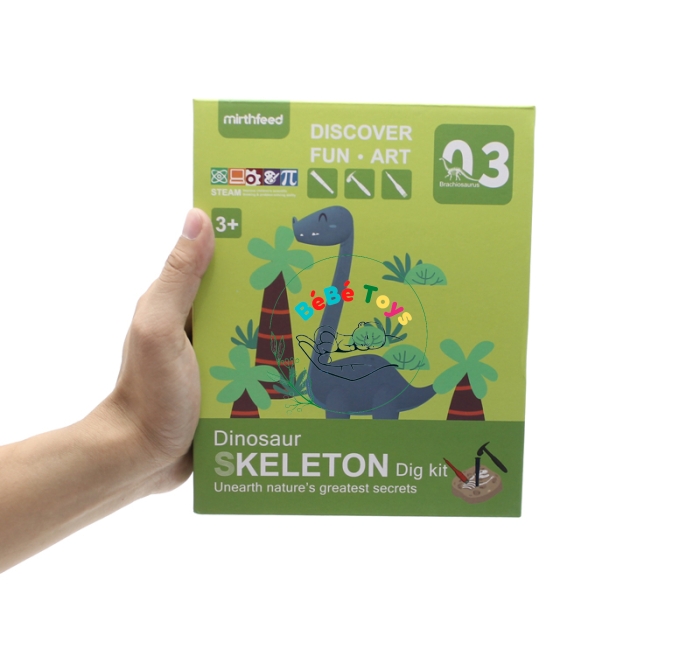 Đồ Chơi Khảo Cổ Đào Hoá Thạch - Mirthfeed K300-3 - Brachiosaurus