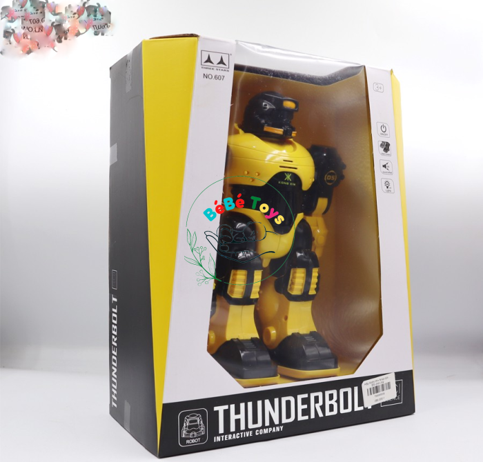 Robo pin ThunderBolt hiệu ứng âm thanh ánh sáng - 607a