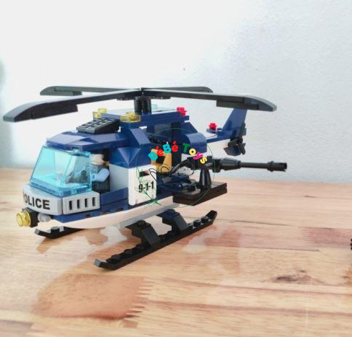 LEGO Lắp Ráp Trực Thăng Cảnh Sát và Moto XB-51011