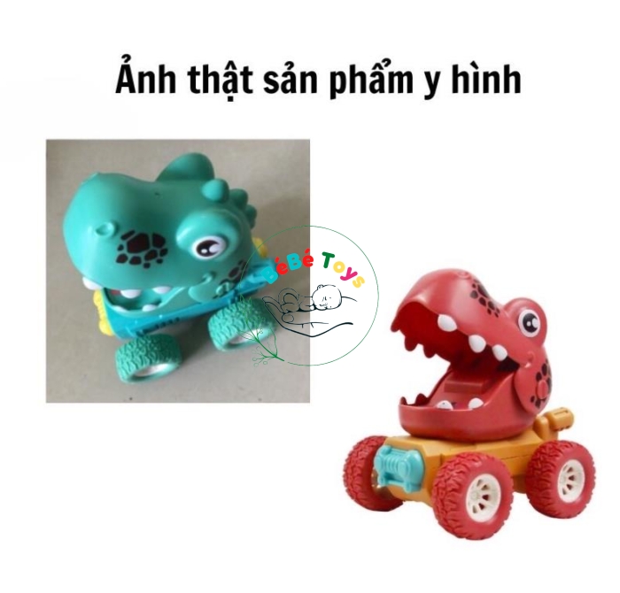 Đồ Chơi Xe Chạy Trớn Hình Khủng Long HC-731 Có Âm Thanh