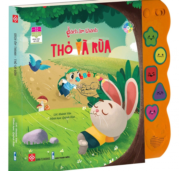 Sách âm thanh kể chuyện thỏ và rùa sẽ là một trải nghiệm thú vị cho các bé, mở ra một thế giới đầy phép màu và những bài học quý giá.