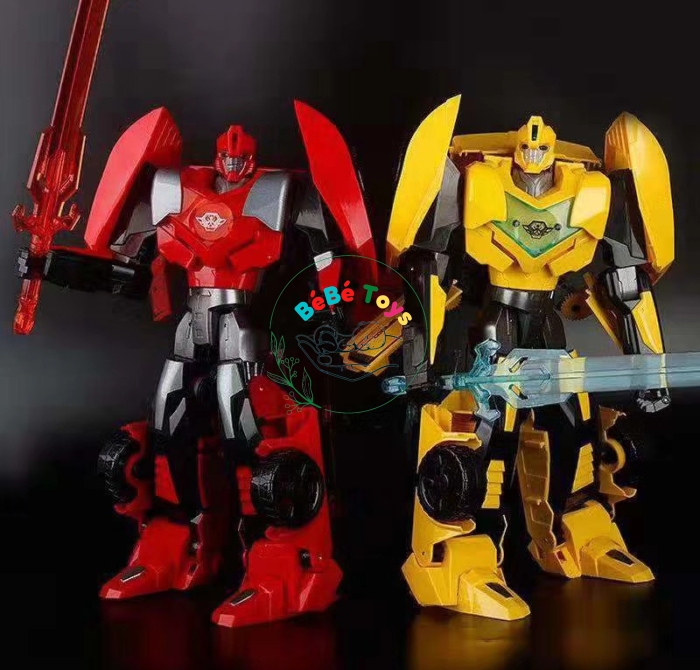 Robot Transformers biến hình xe thể thao Bumblebee L015-74 (Cao 40CM)