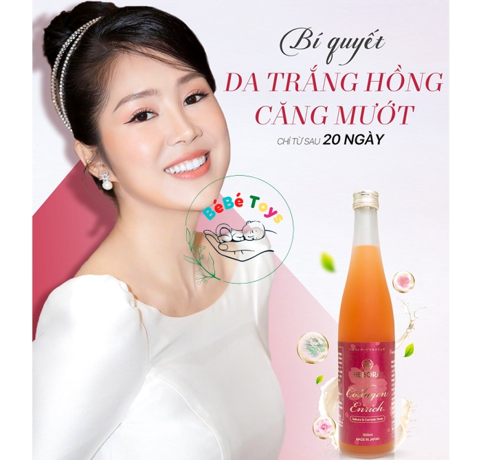 Nước uống Collagen Enrich Hebora 160.000mg 500ml