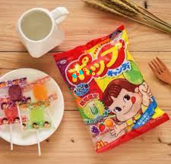 Kẹo mút trái cây Fujiya Pop Candy (21 chiếc)