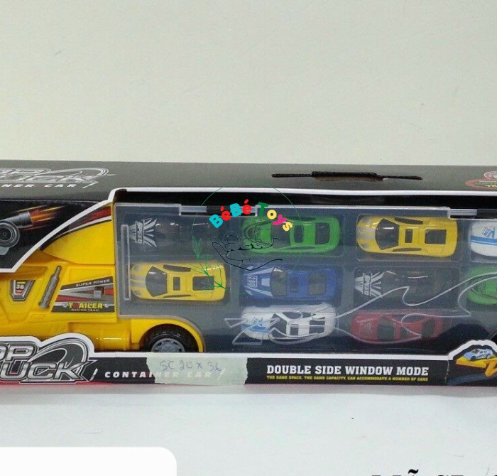 Đồ chơi xe moóc chở 12 ô tô nhỏ TOP TRUCK- SC20