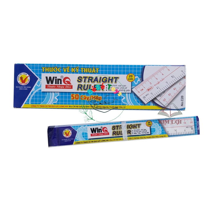 Thước Kẻ Dẻo WinQ 20cm C20