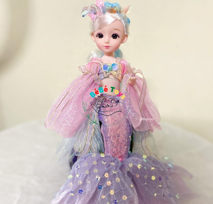BÚP BÊ NÀNG TIÊN CÁ 43,5CM 8302