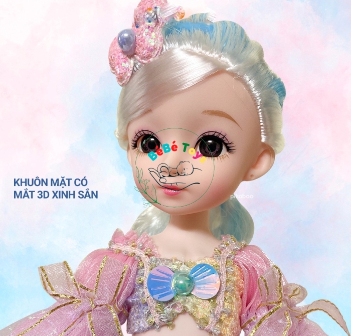 BÚP BÊ NÀNG TIÊN CÁ 43,5CM 8302